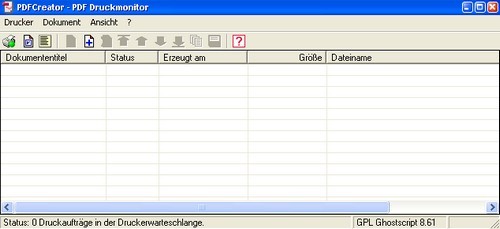pdfcreator - druckmonitor
