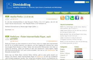 Screenshot DimdoBlog