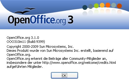 OpenOffice 3.1.0 ist verfügbar OpenOffice - OpenSource Office Suite