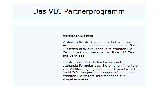 Partnerprogramme für Open Source und Freeware