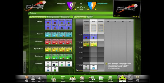 goalunited 2011 – Fussballmanager als Browser und Online-Game