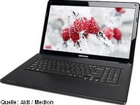 Aldi-Notebook: Medion Akoya mit USB 3.0