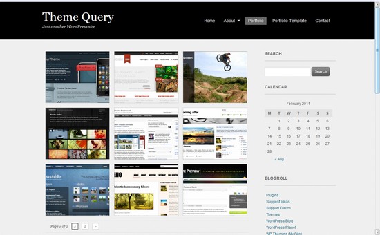 WordPress Themes, Templates - Portfolio Theme