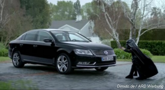 Neue VW Passat TV-Werbung: Darth Vader reloaded Neue VW Passat TV-Werbung: Darth Vader reloaded