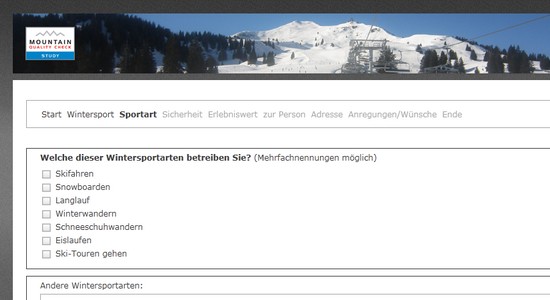 Wintersport-Umfrage von Mountain Management 