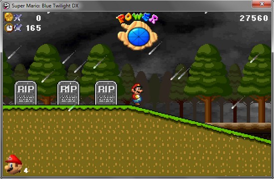 Super Mario Blue Twilight DX - Super Mario auf PC spielen