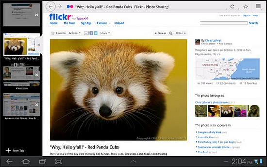 Firefox für Android mit neuer Tablet-Oberfläche Firefox für Android mit neuer Tablet-Oberfläche