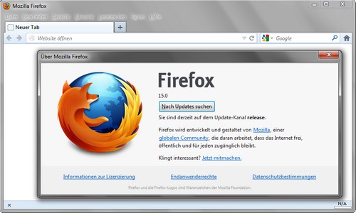 Firefox soll Speicherverbrauch deutlich verringert haben