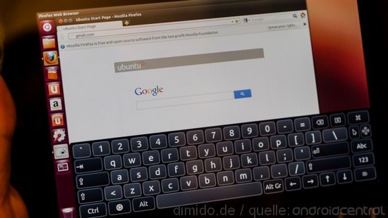 Ubuntu-Installer für Googles Android-Tablet Nexus 7