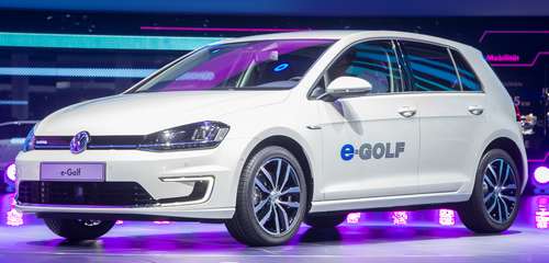 IAA 2013 vor Ort – E-Golf von Volkswagen