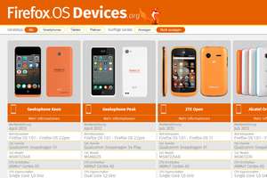 Portal rund um Smartphones und Geräte mit Firefox OS